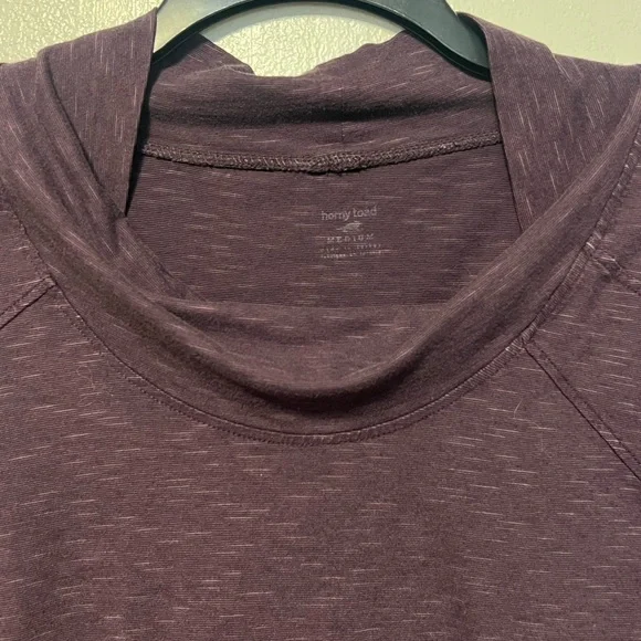 🦋HP!🦋Horny Toad | Purple Loose Neck Super Soft Long Sleeve - Picture 2 of 6